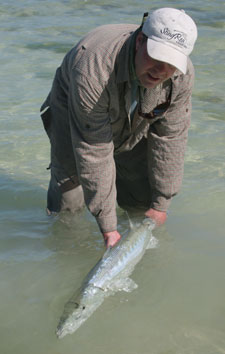 Key West barracuda fishing on the flats